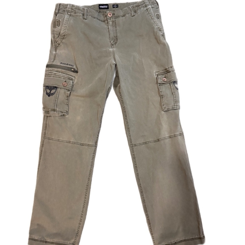 Grimfrost Cargo Pants Green 
Gorpcore Performance Utility Outdoor 36x34